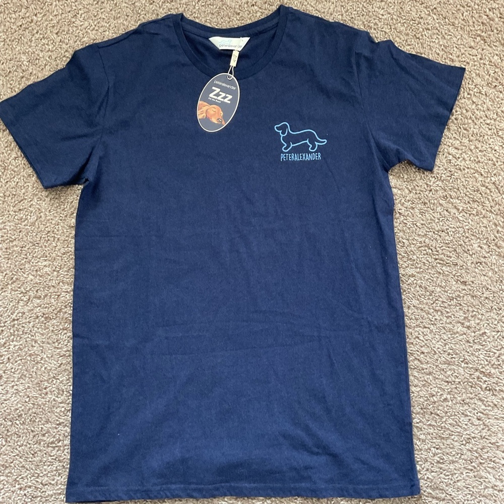 Peter Alexander Midnight Blue Sleep Tee L